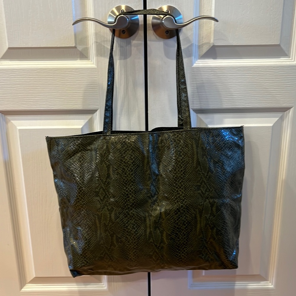 Vintage Neiman-Marcus tote bag, made in Italy.